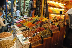 Gewürzmarkt. Schade, dass Gerüche (noch nicht) fotografierbar sind