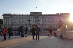 Sonnenuntergang am Palace