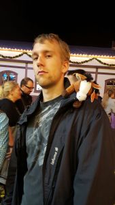 Auch erfolgreich, wenn auch der Gesichtsausdruck nicht damit konform geht